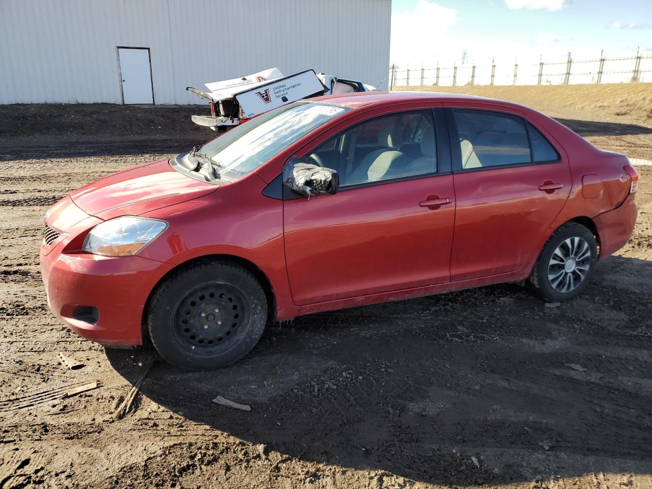 2009 Toyota Yaris VIN JTDBT903694055797