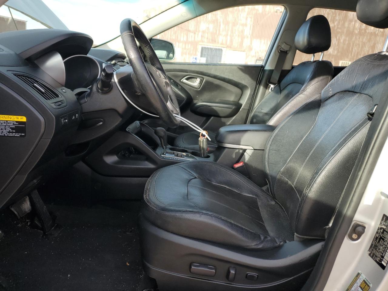 2013 Hyundai Tucson VIN KM8JU3AC8DU678914 Copart auction photo, front end / side damage thumbnail 7