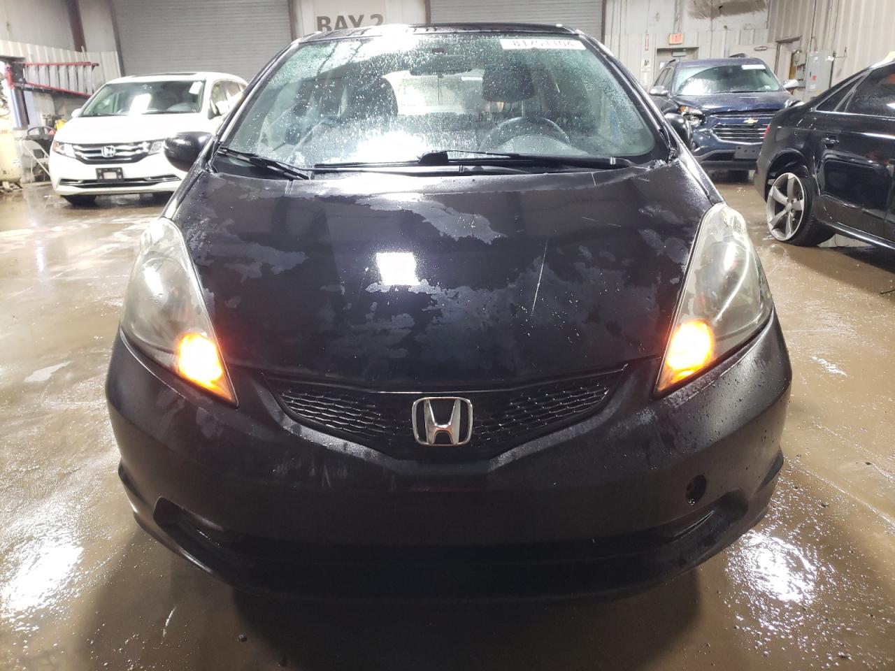 2010 Honda Fit VIN JHMGE8H20AC016654 Copart auction photo, rear end damage thumbnail 5