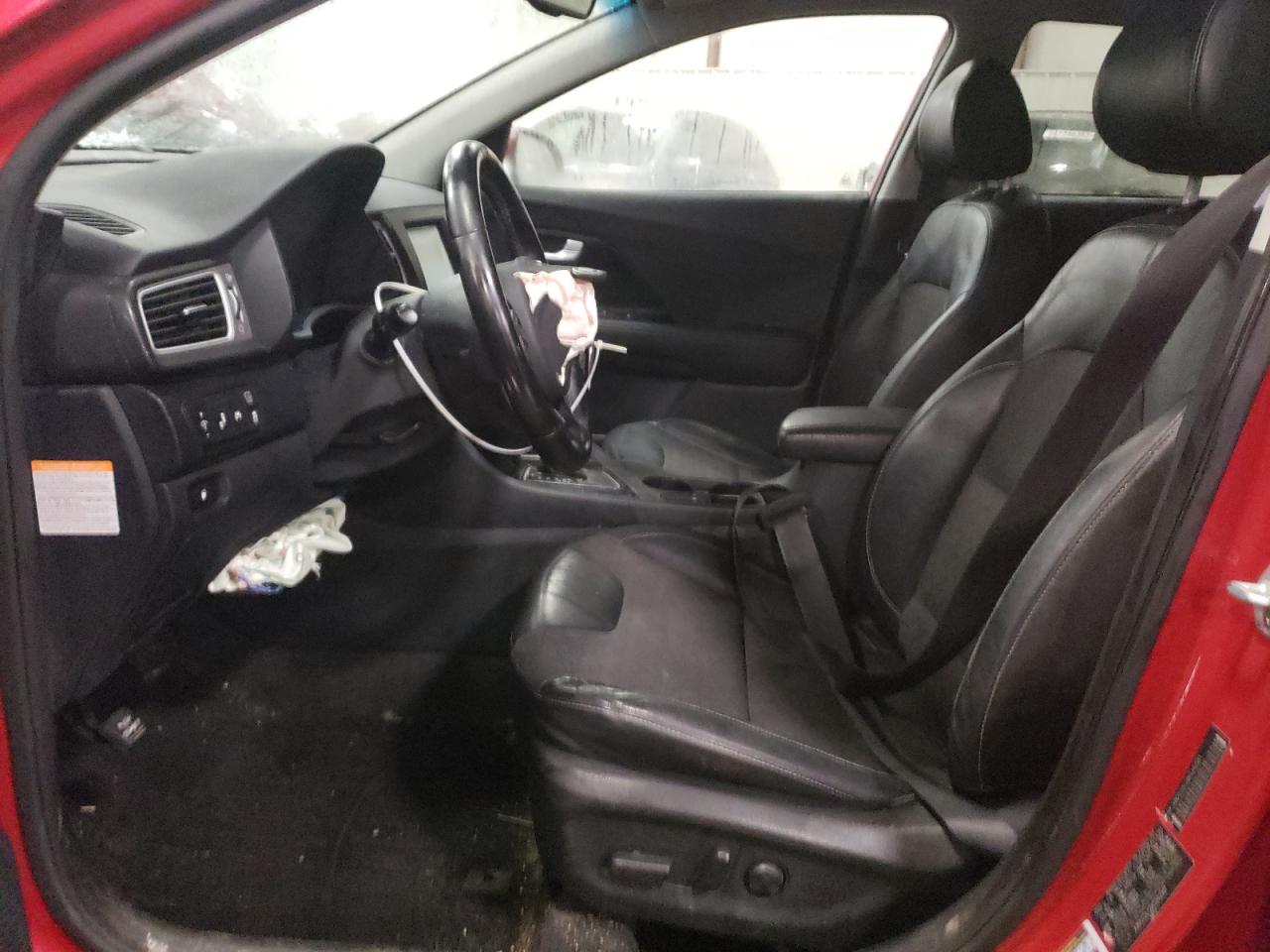 2019 KIA Niro VIN KNDCC3LC8K5343981 Copart auction photo, front end / side damage thumbnail 7