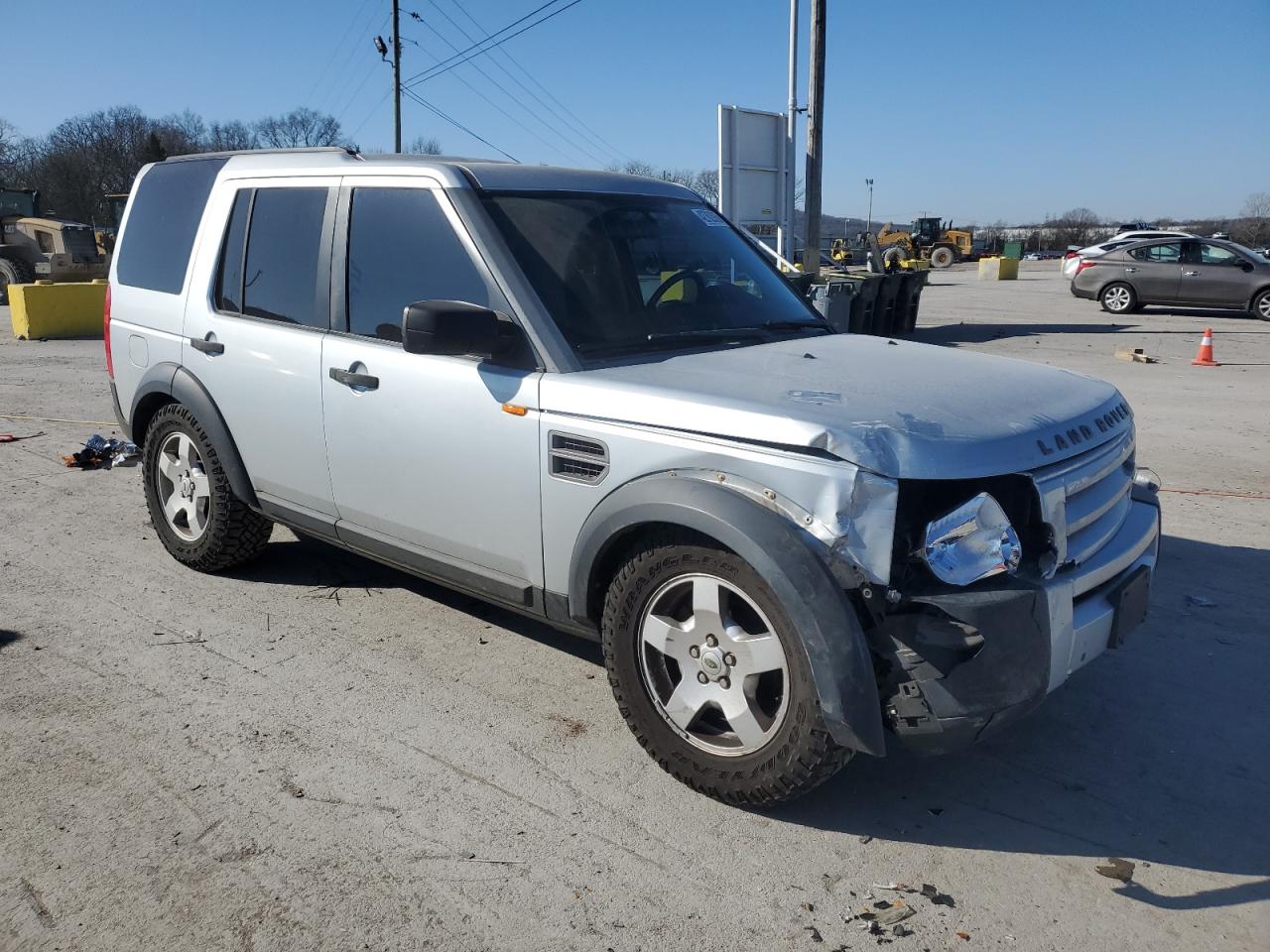 2006 Land Rover LR3 VIN SALAD24436A409753 Copart auction photo, front end damage thumbnail 4