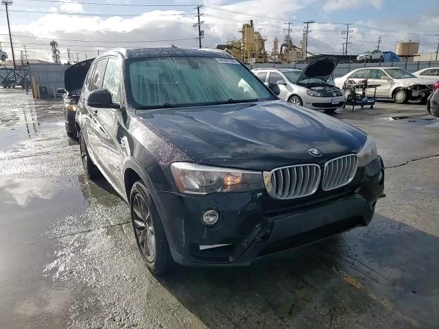 2017 BMW X3 VIN 5UXWZ7C55H0U45389 Copart auction photo, rear end / front end damage thumbnail 12