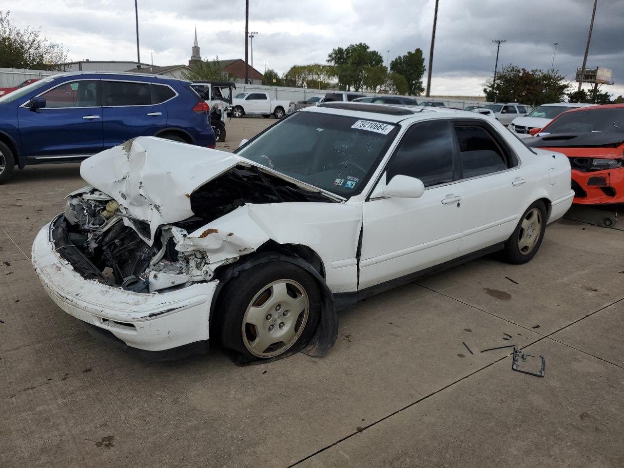 1995 Acura Legend VIN JH4KA7663SC007776 - Copart auction photo