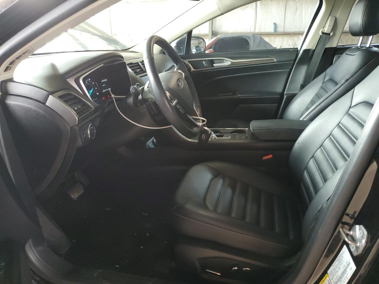 2019 Ford Fusion VIN 3FA6P0CD6KR180078 Copart auction photo, front end / undercarriage damage thumbnail 7