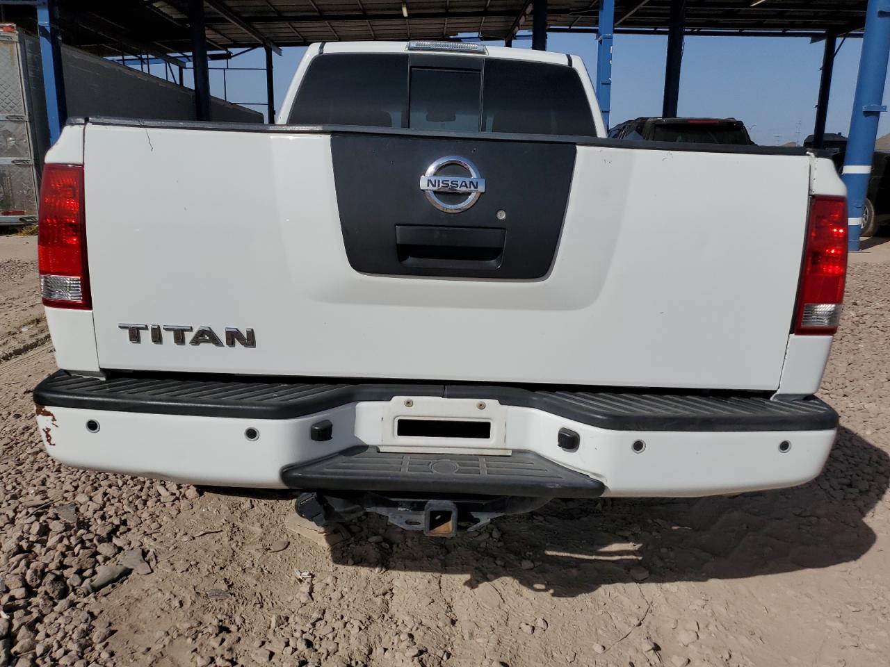 2012 Nissan Titan VIN 1N6AA0CHXCN325911 Copart auction photo, front end damage thumbnail 6