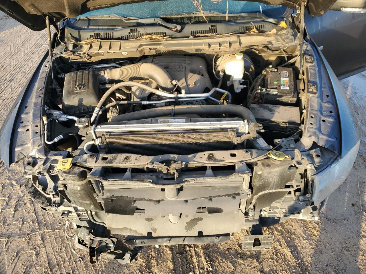 2014 RAM 1500 VIN 1C6RR6LT3ES416679 Copart auction photo, front end damage thumbnail 12