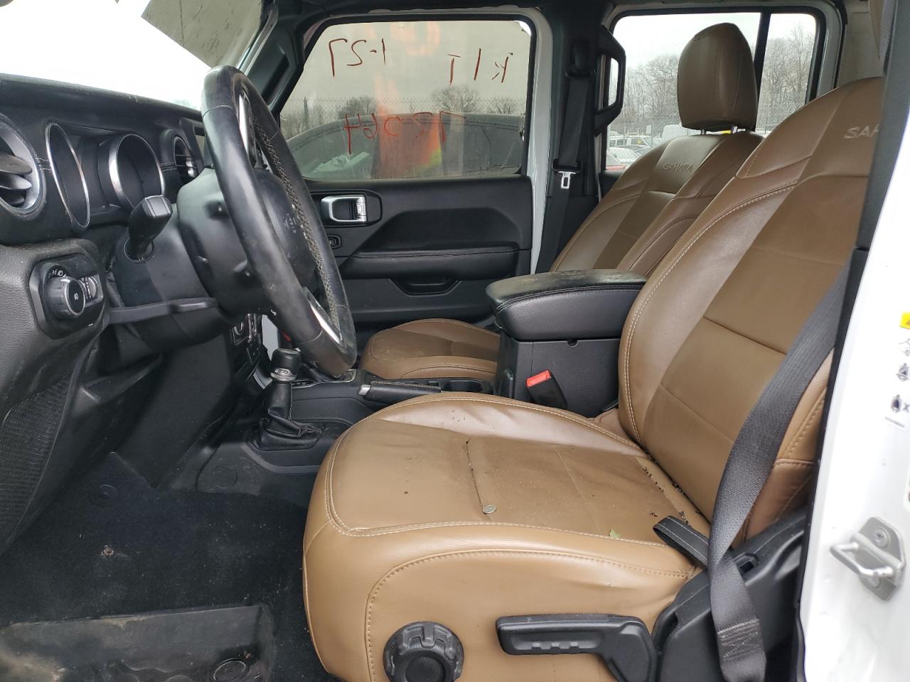 2020 Jeep Wrangler VIN XC4HJXEN8LW156026 Copart auction photo, vandalism damage thumbnail 7