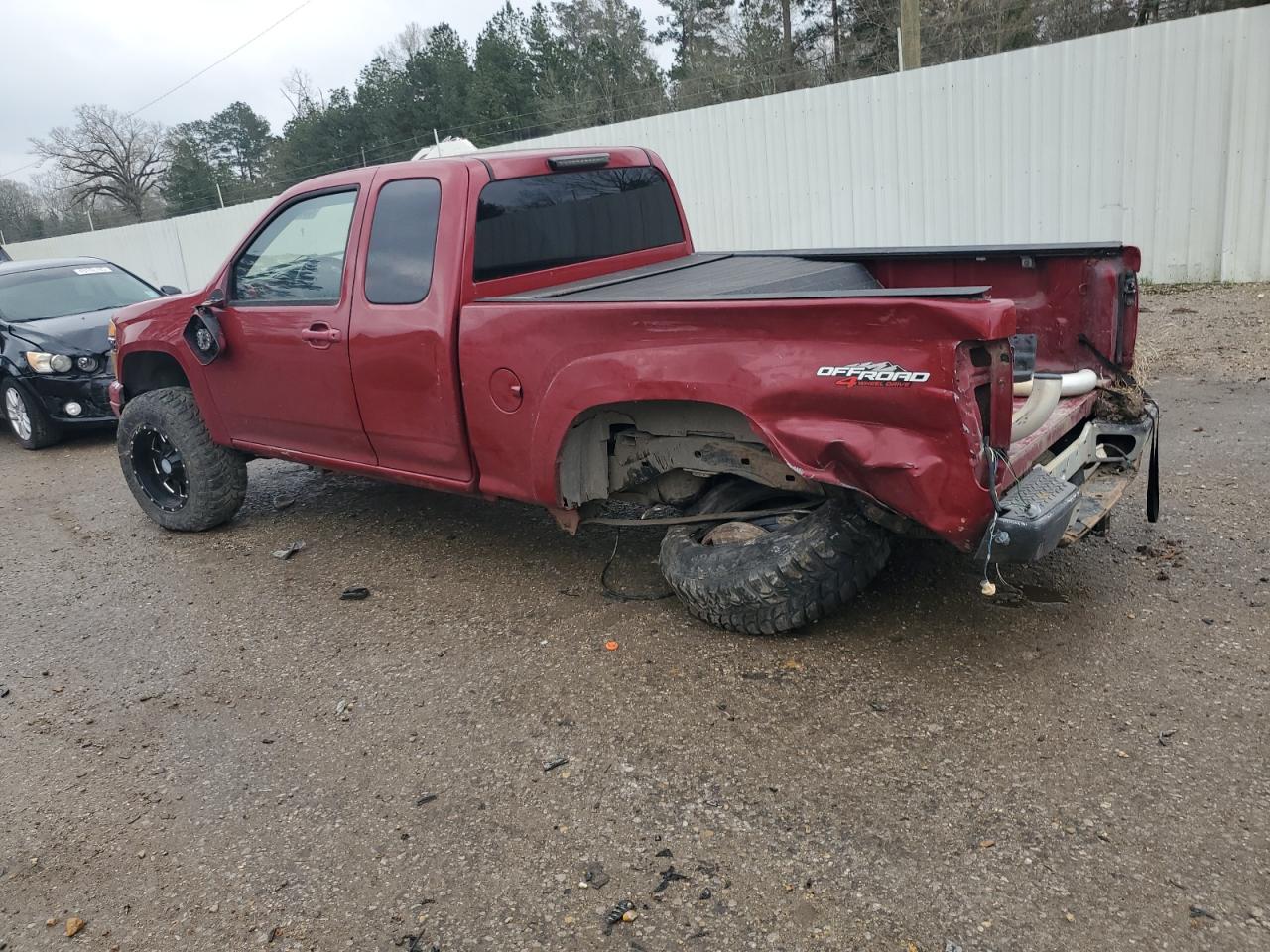 2005 GMC Canyon VIN 1GTDT196958121737 Copart auction photo, rear end damage thumbnail 2