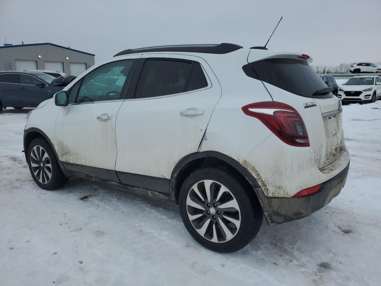 2022 Buick Encore VIN KL4CJESM6NB530888 Copart auction photo, front end damage thumbnail 2