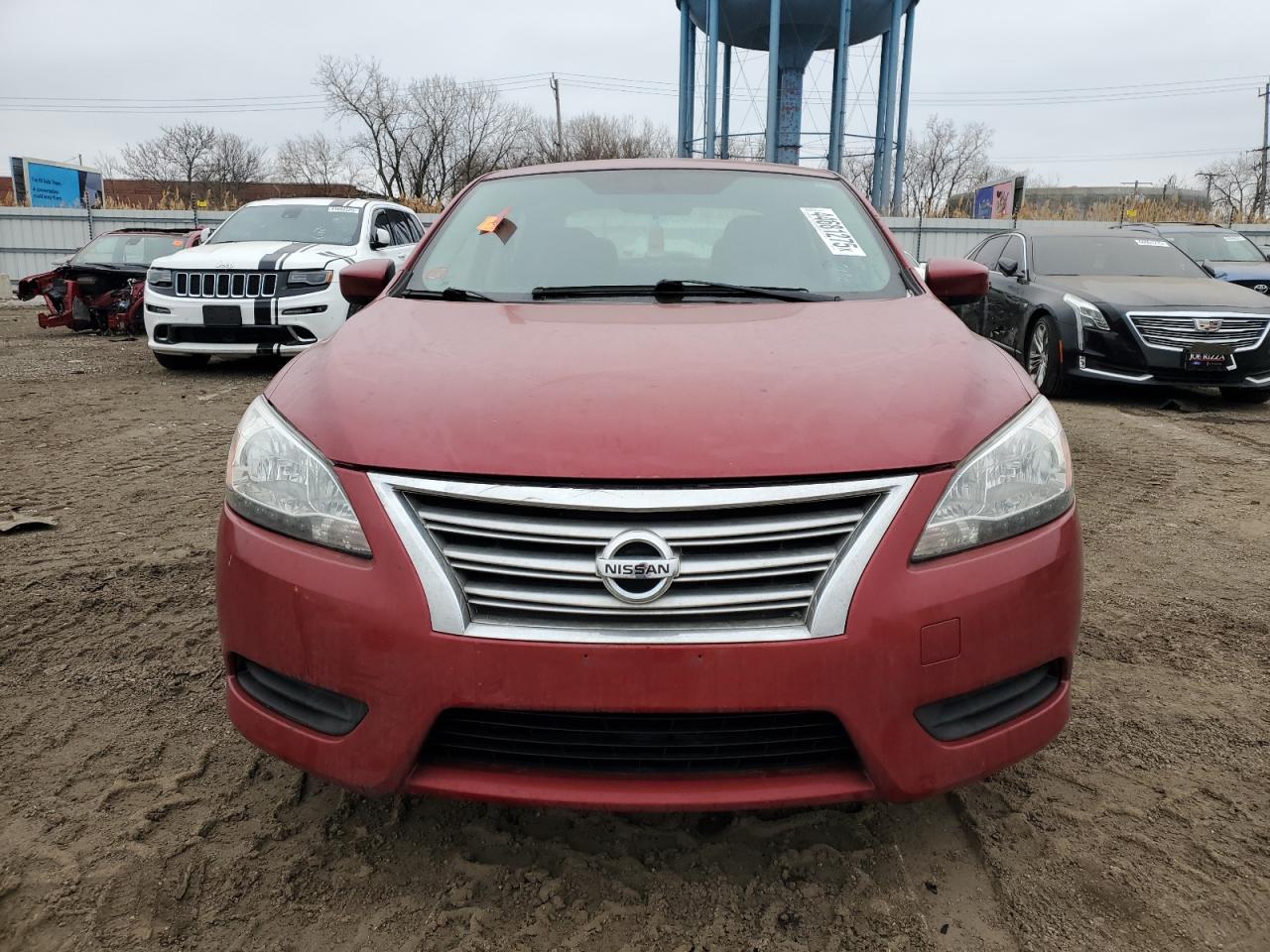 2013 Nissan Sentra VIN 3N1AB7APXDL714099 Copart auction photo, rear end damage thumbnail 5