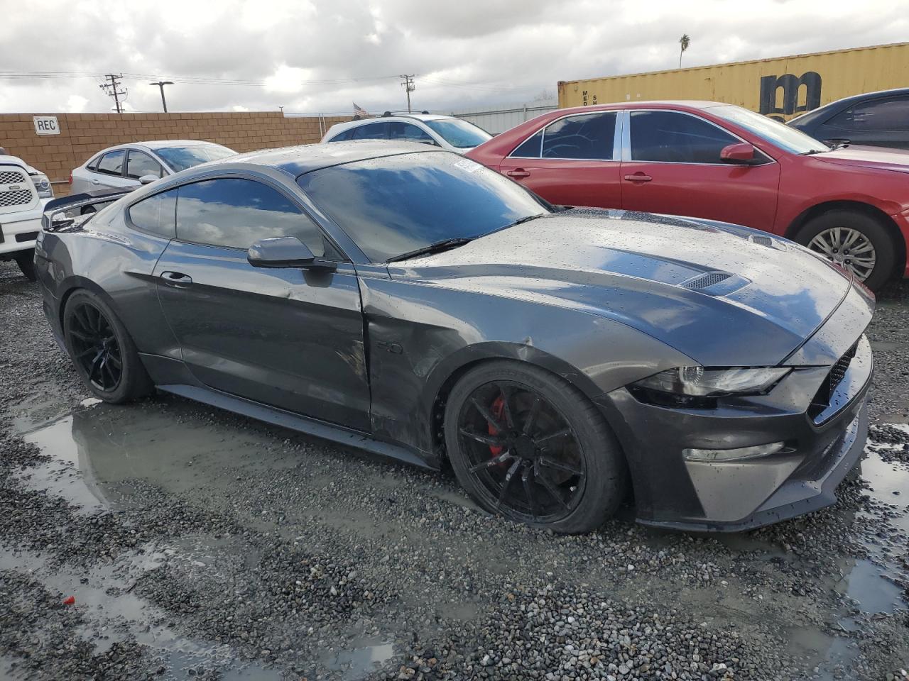 2019 Ford Mustang VIN 1FA6P8CF2K5134945 Copart auction photo, front end / minor dent/scratches damage thumbnail 4