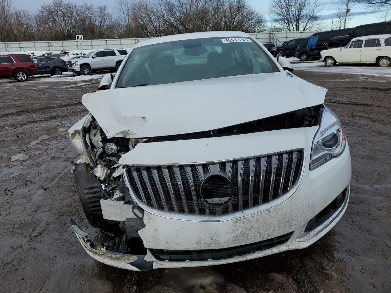 2016 Buick Regal VIN 2G4GT5GX2G9112106 Copart auction photo, front end / minor dent/scratches damage thumbnail 5