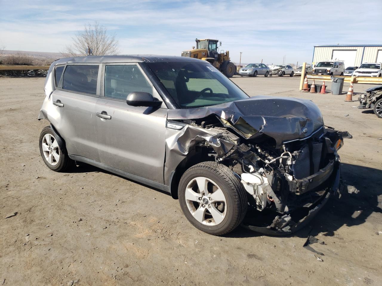 2018 KIA Soul VIN KNDJN2A2XJ7510754 Copart auction photo, front end / rear end damage thumbnail 4