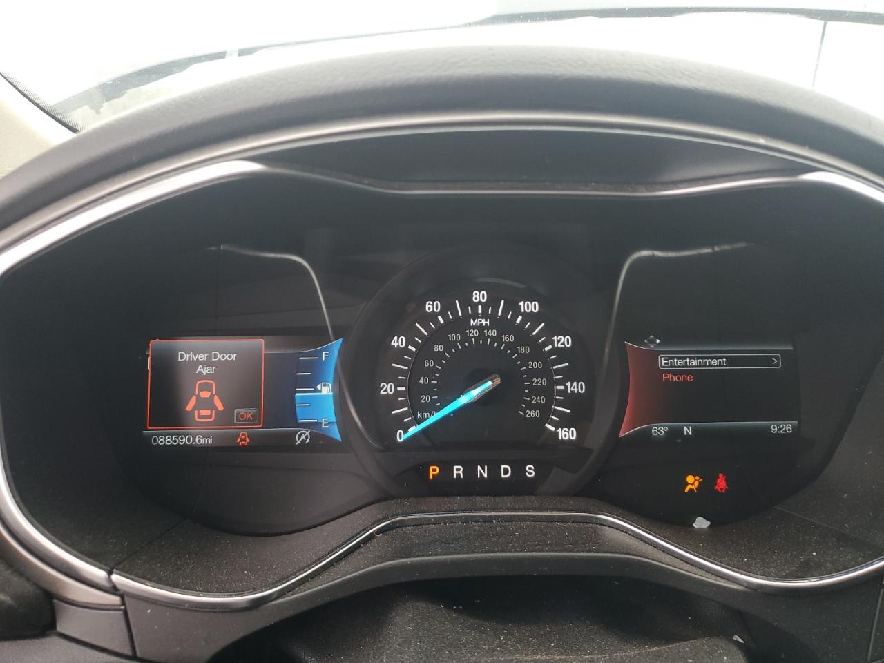 2018 Ford Fusion VIN 3FA6P0HD4JR127032 Copart auction photo, front end / minor dent/scratches damage thumbnail 9
