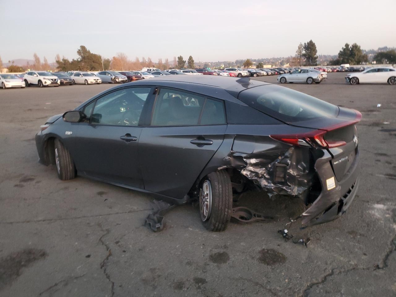 2017 Toyota Prius VIN JTDKARFP7H3018116 Copart auction photo, all over / rear end damage thumbnail 2