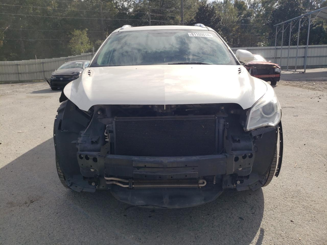 2013 Buick Enclave VIN 5GAKRDKD7DJ260628 Copart auction photo, front end damage thumbnail 5
