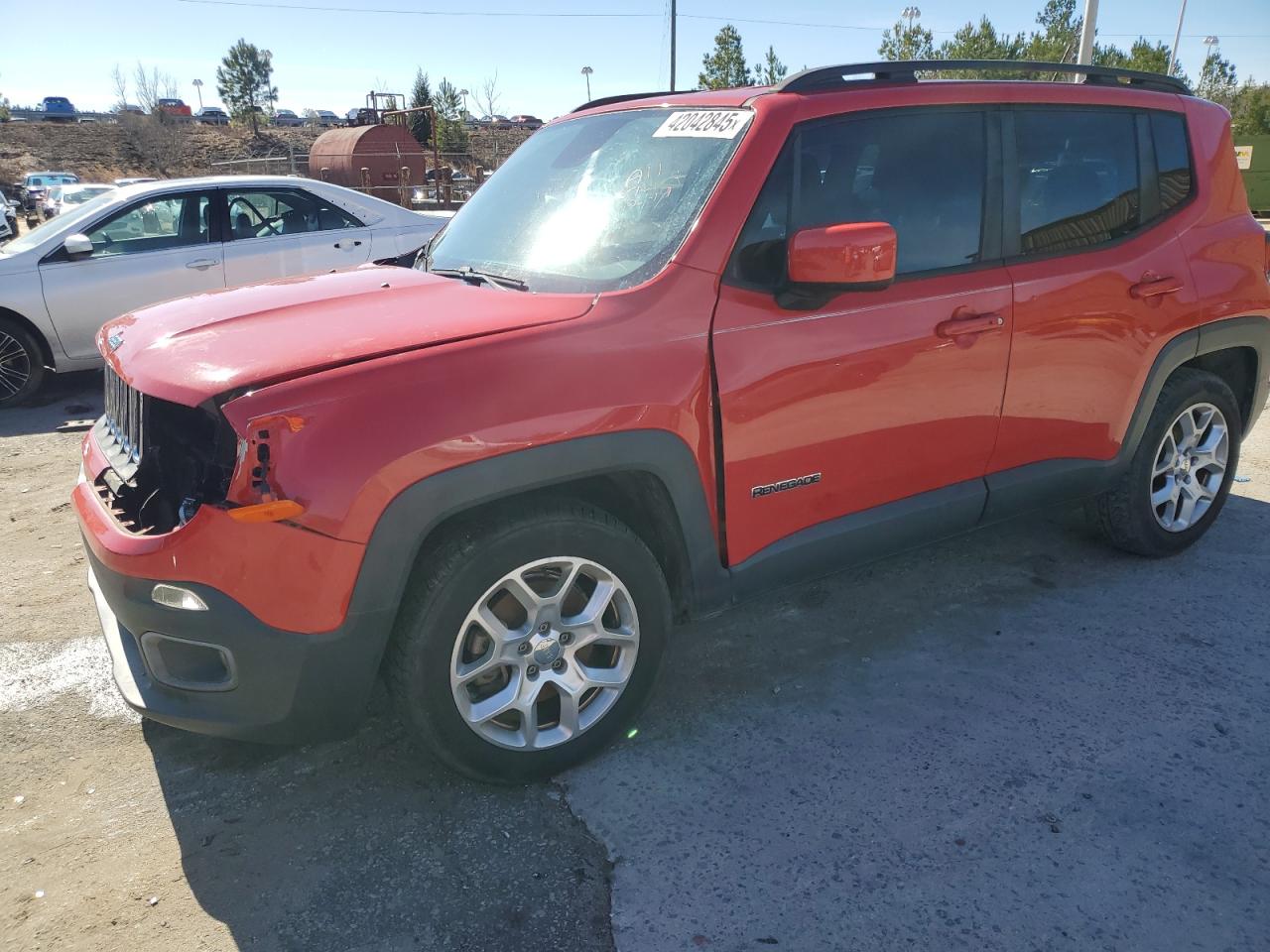 2015 Jeep Renegade VIN ZACCJABT0FPB54727