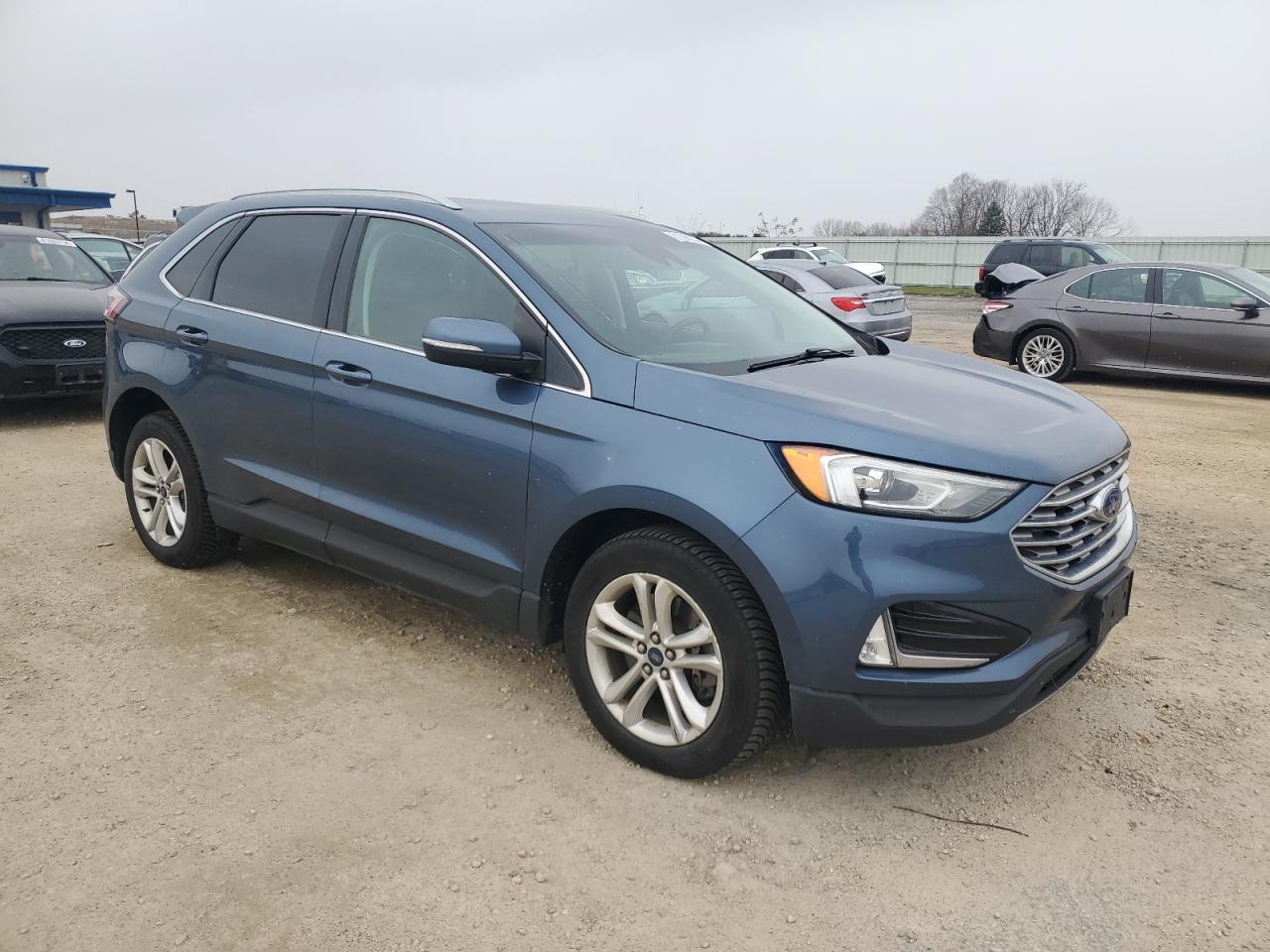 2019 Ford Edge VIN 2FMPK4J97KBB49306 Copart auction photo, rear end damage thumbnail 4
