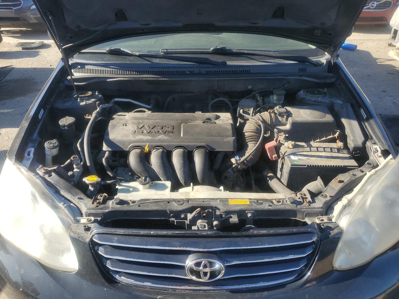 2004 Toyota Corolla VIN 2T1BR32E24C221698 Copart auction photo, mechanical damage thumbnail 11