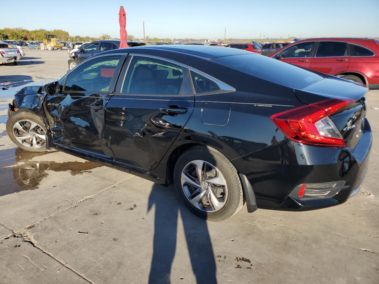 2020 Honda Civic VIN 19XFC2F63LE019047 Copart auction photo, all over damage thumbnail 2