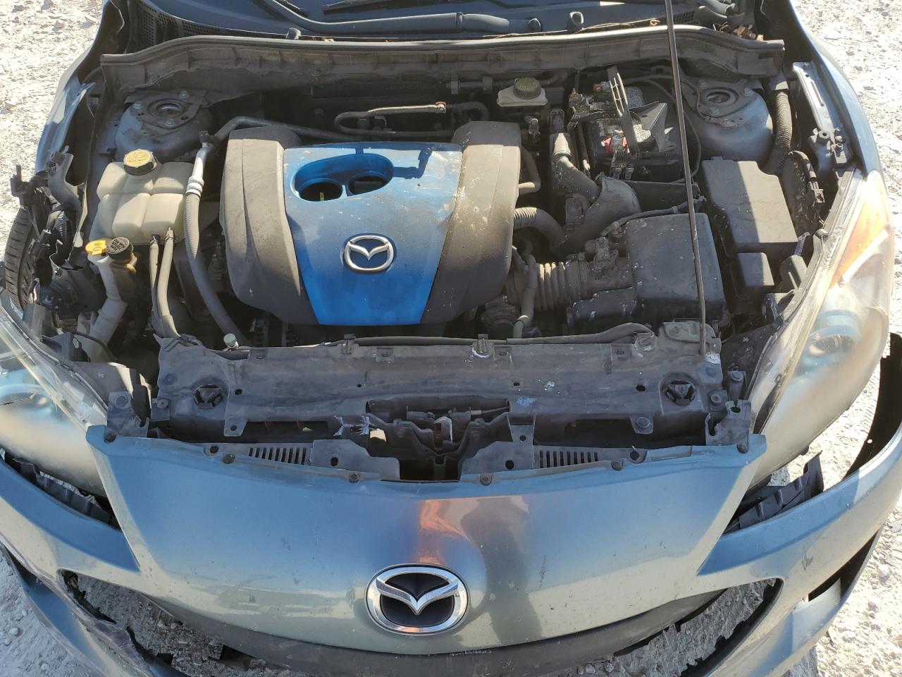 2013 Mazda 3 VIN JM1BL1U79D1712665 Copart auction photo, front end / side damage thumbnail 12
