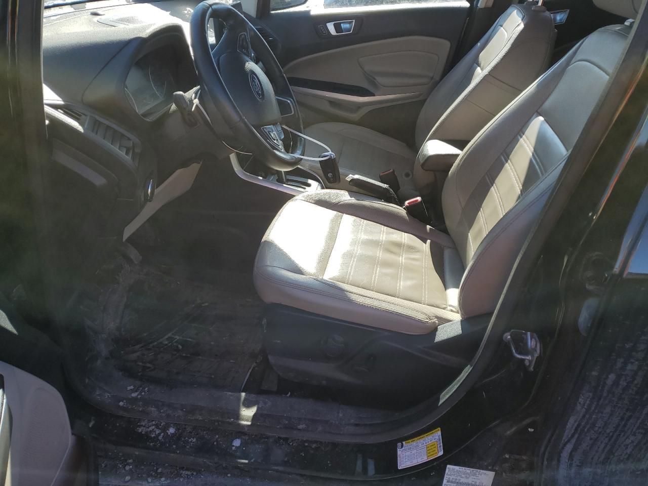 2018 Ford EcoSport VIN MAJ6P1WL2JC190094 Copart auction photo, front end damage thumbnail 7