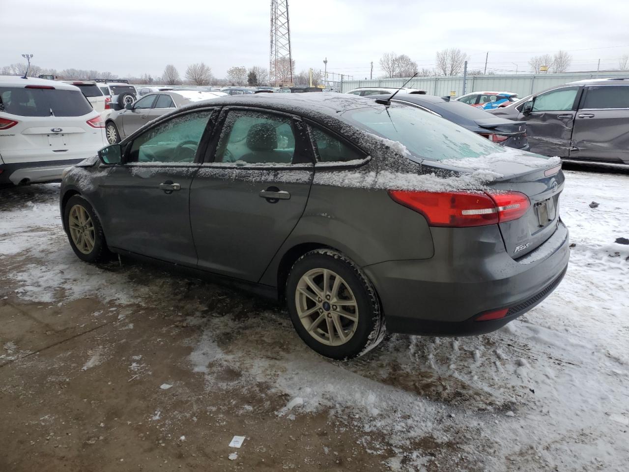 2018 Ford Focus VIN 1FADP3FE0JL267906 Copart auction photo, all over damage thumbnail 2