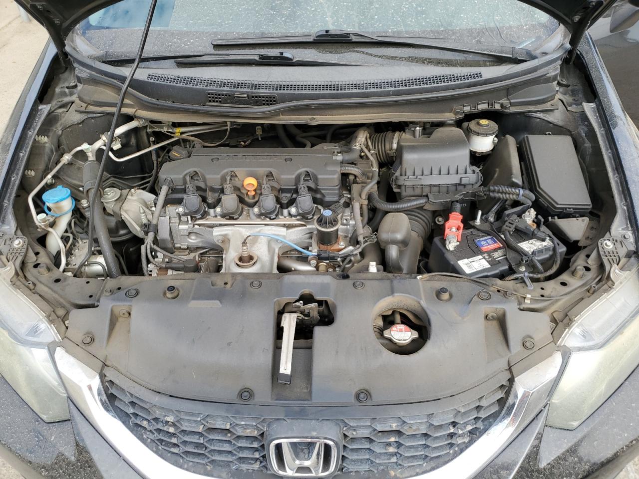 2015 Honda Civic VIN 19XFB2F54FE705094 Copart auction photo, rear end / front end damage thumbnail 11