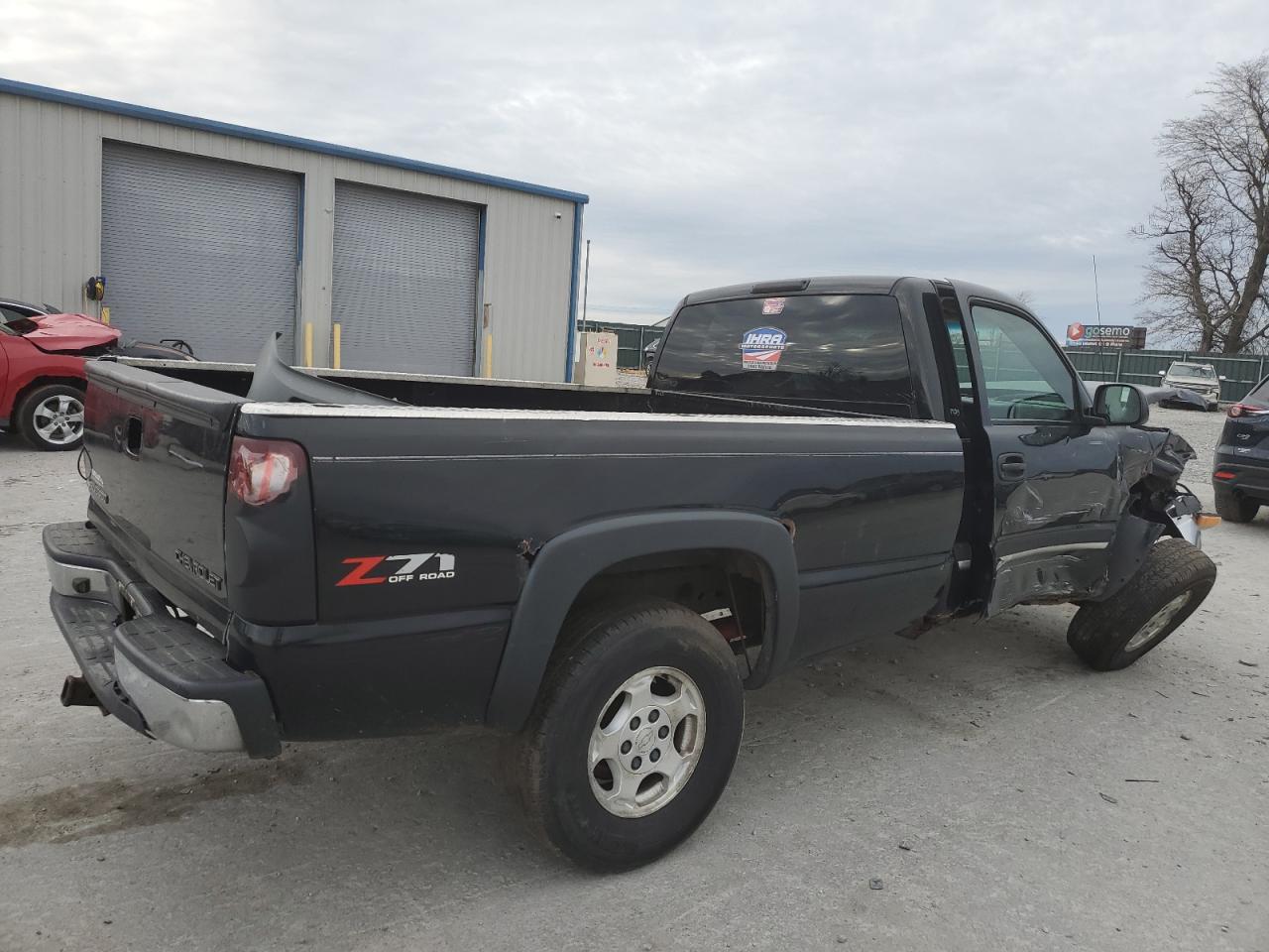2003 Chevrolet Silverado VIN 1GCEK14T73Z131596 Copart auction photo, all over damage thumbnail 3