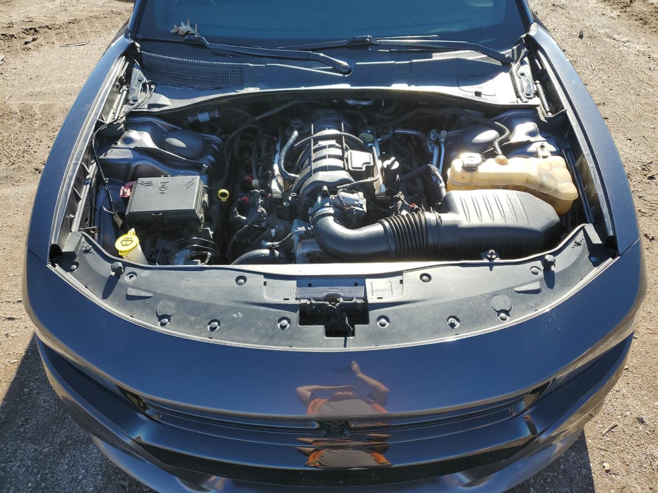 2016 Dodge Charger VIN 2C3CDXCT7GH303416 Copart auction photo, rear end / side damage thumbnail 11