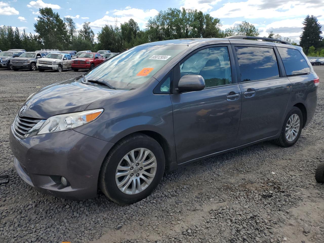 2014 Toyota Sienna VIN 5TDYK3DC9ES445263