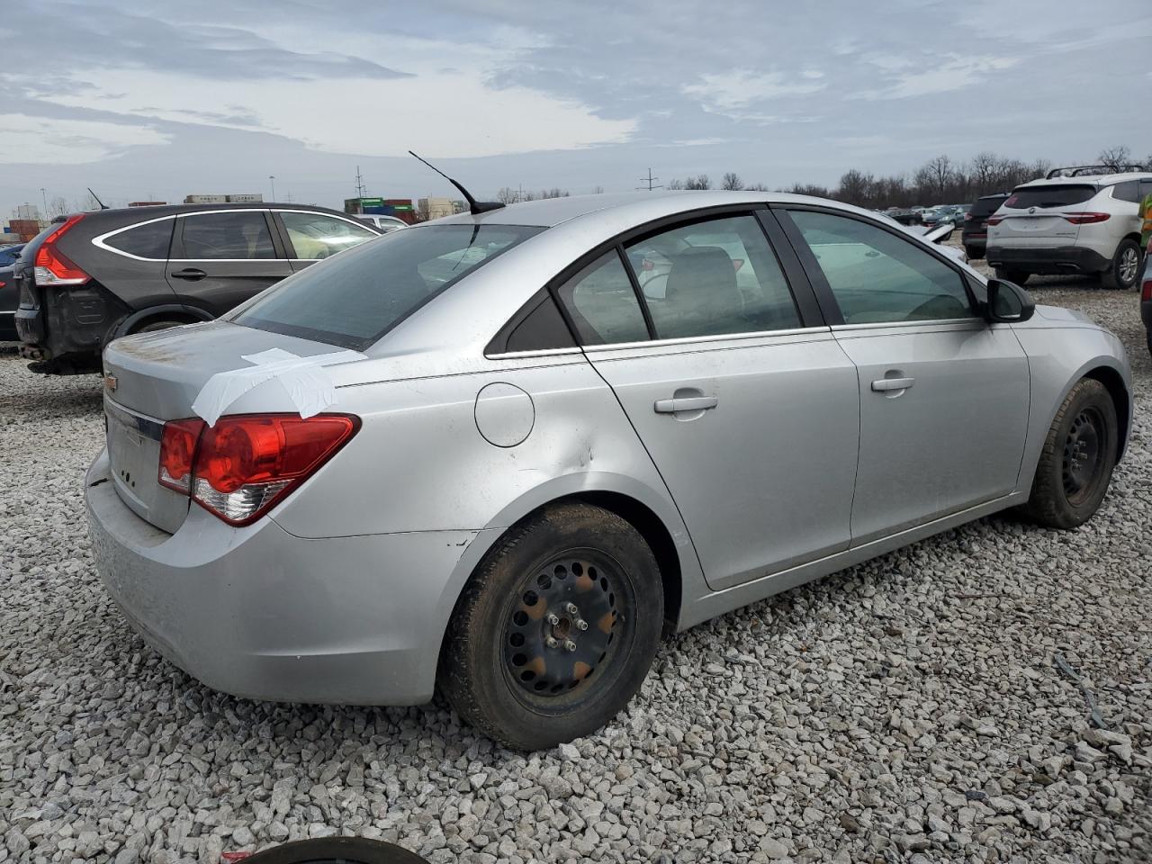 2012 Chevrolet Cruze VIN 1G1PC5SH2C7315067 Copart auction photo, side damage thumbnail 3