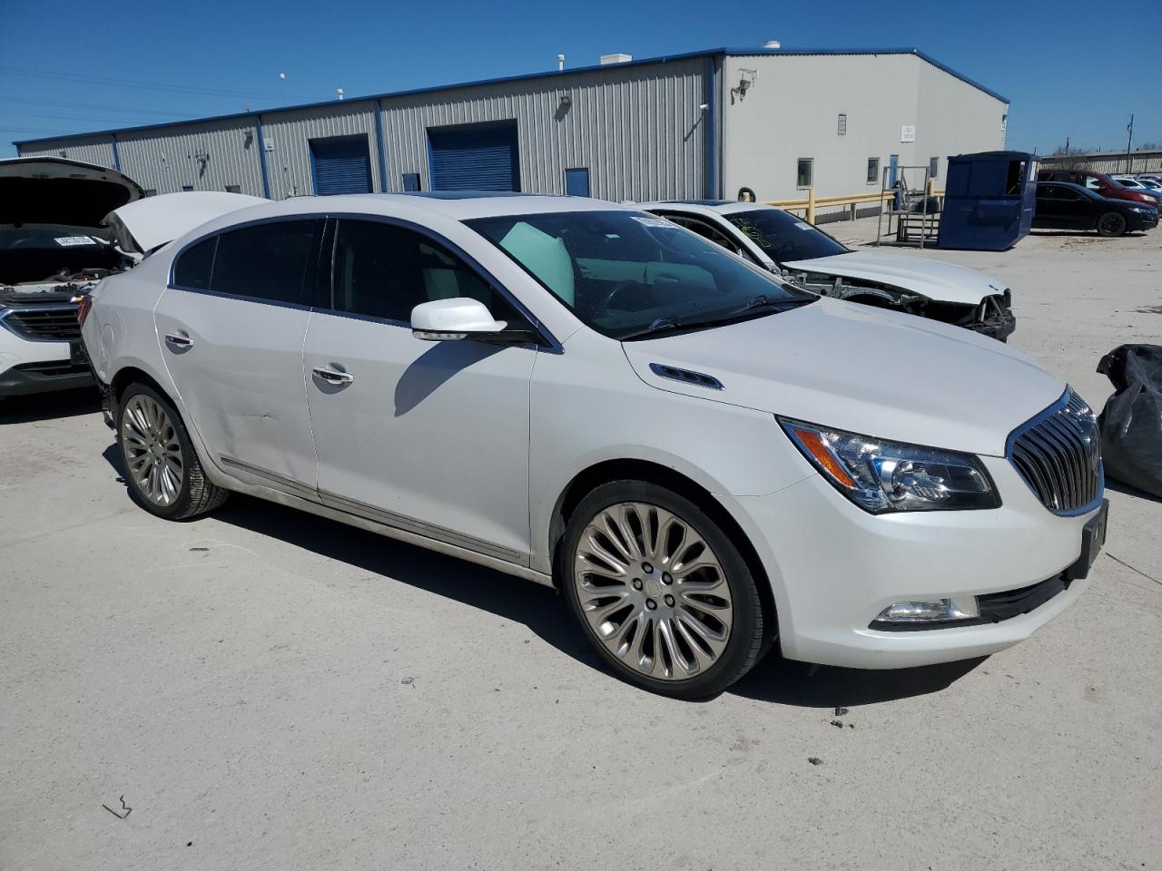 2015 Buick LaCrosse VIN 1G4GF5G36FF143868 Copart auction photo, rear end damage thumbnail 5