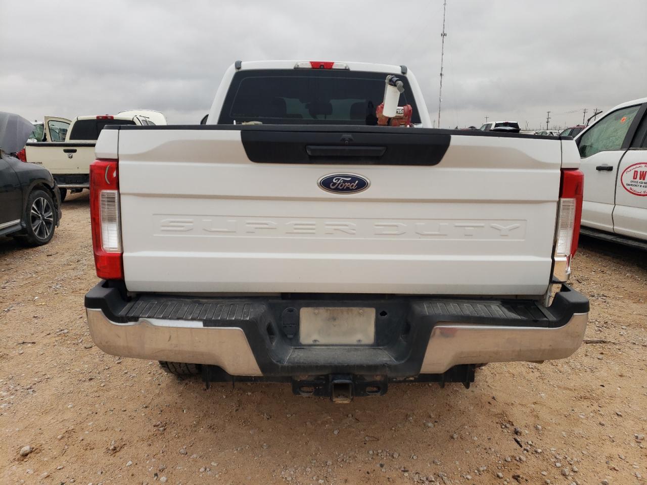 2019 Ford F250 VIN 1FT7W2BT1KEC13397 Copart auction photo, front end / undercarriage damage thumbnail 6