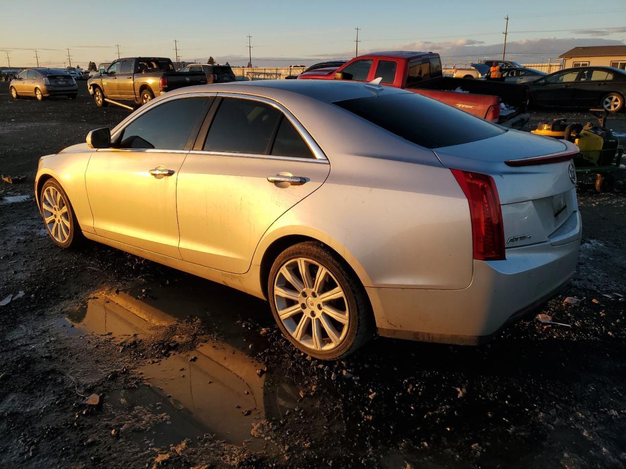 2013 Cadillac ATS VIN 1G6AH5RX6D0136359 Copart auction photo, front end damage thumbnail 2