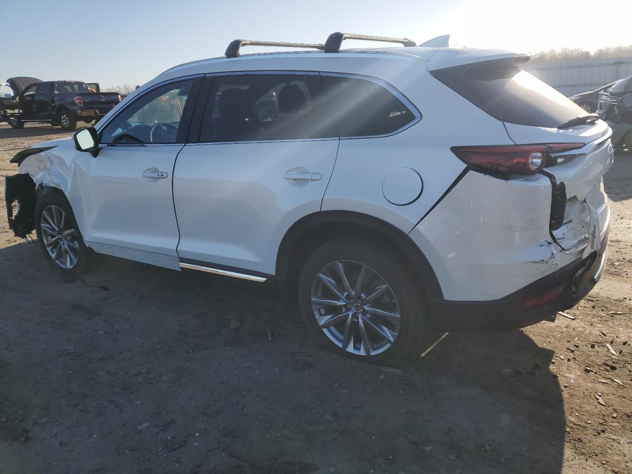 2019 Mazda CX-9 VIN JM3TCBDY9K0328379 Copart auction photo, front end / rear end damage thumbnail 2