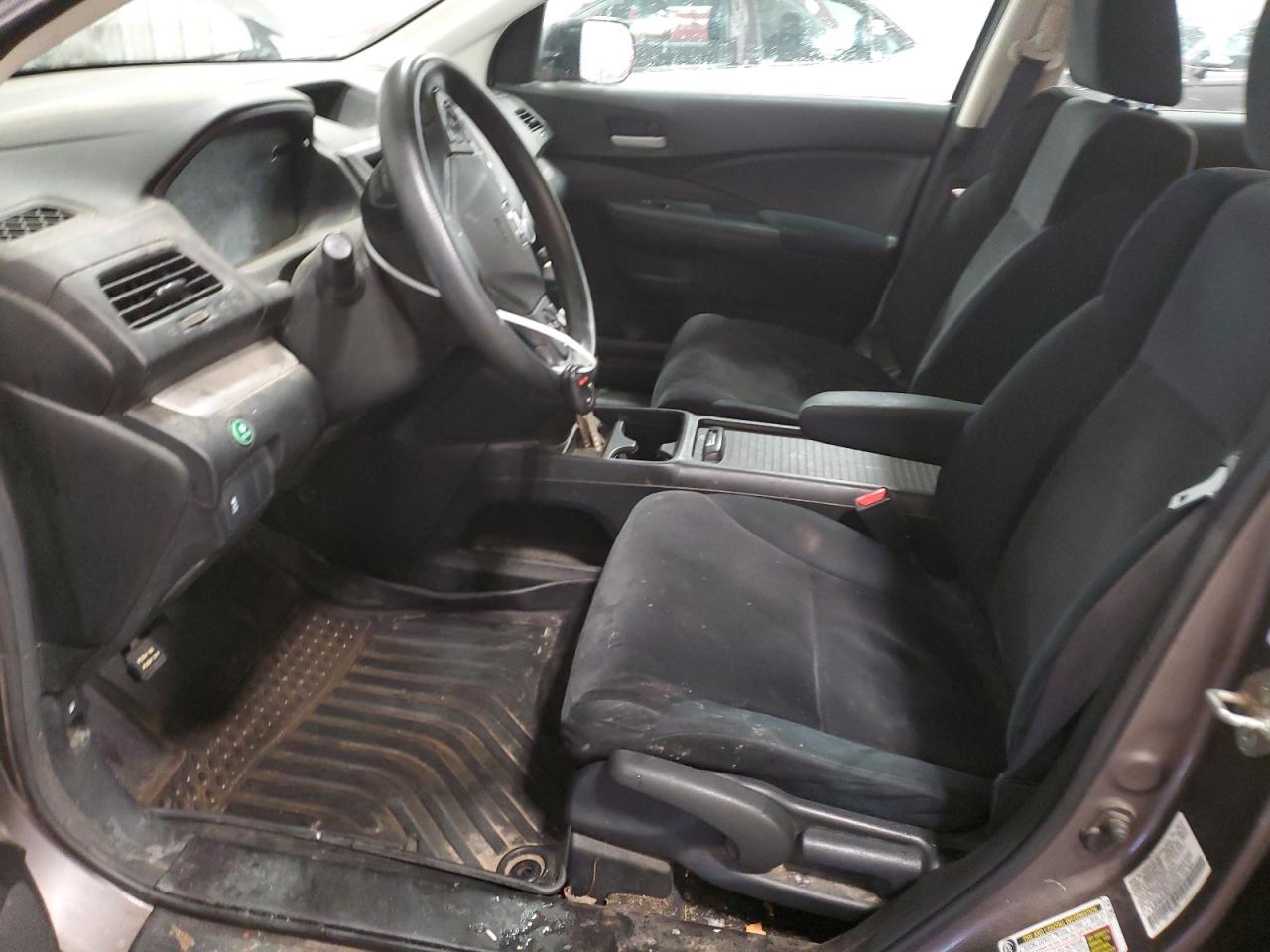2012 Honda CR-V VIN 5J6RM4H35CL058944 Copart auction photo, front end / side damage thumbnail 7
