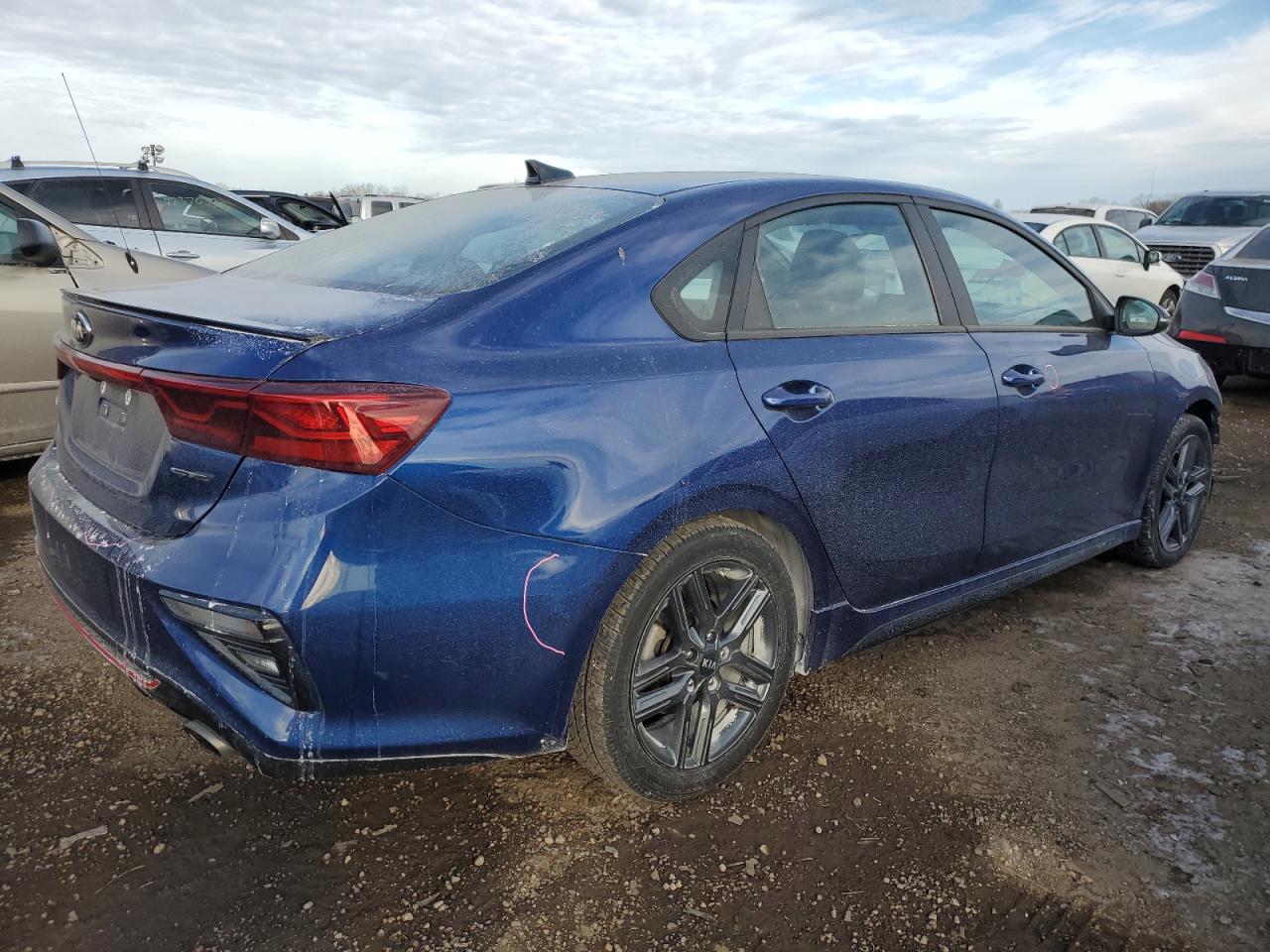 2020 KIA Forte VIN 3KPF34AD7LE250597 Copart auction photo, front end / minor dent/scratches damage thumbnail 3