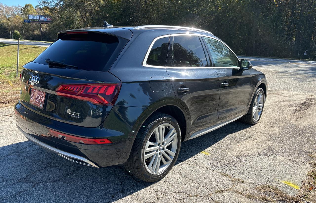 2018 Audi Q5 VIN WA1BNAFY6J2018709 Copart auction photo, normal wear / minor dent/scratches damage thumbnail 4