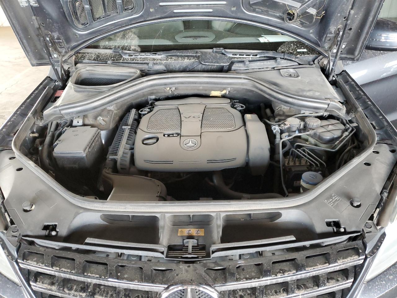 2014 Mercedes-Benz M-klasse VIN 4JGDA5JB9EA292479 Copart auction photo, rear end damage thumbnail 13