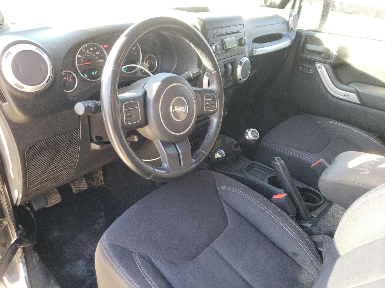 2013 Jeep Wrangler VIN 1C4AJWBG7DL524992 Copart auction photo, mechanical damage thumbnail 8