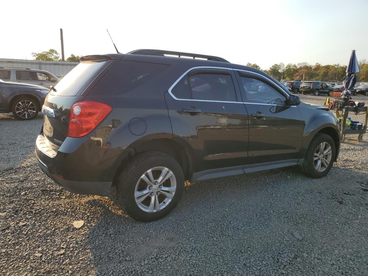 2012 Chevrolet Equinox VIN 2GNFLEEK9C6146392 Copart auction photo, rear end / front end damage thumbnail 3