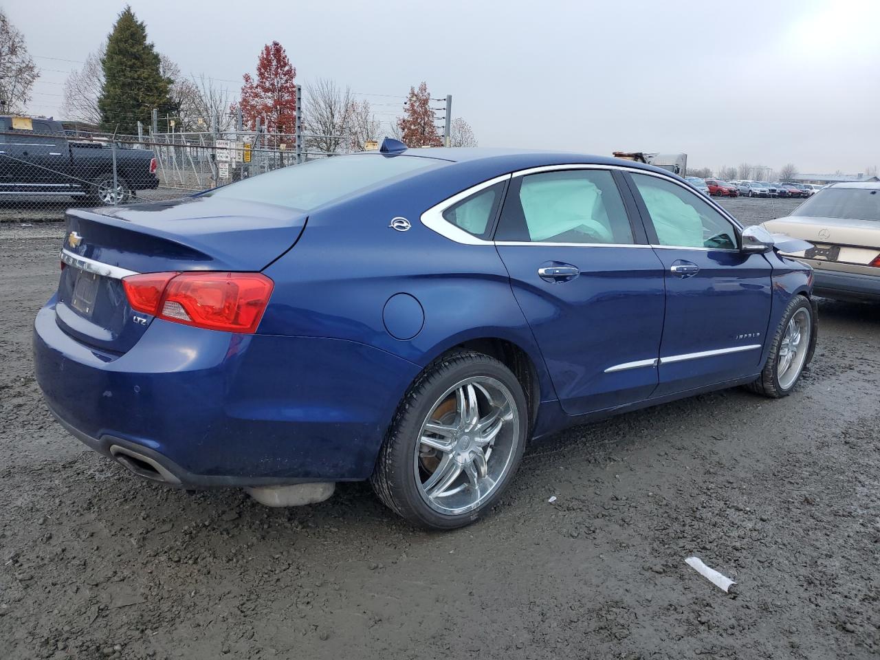 2014 Chevrolet Impala VIN 1G1155S33EU118238 Copart auction photo, all over damage thumbnail 3