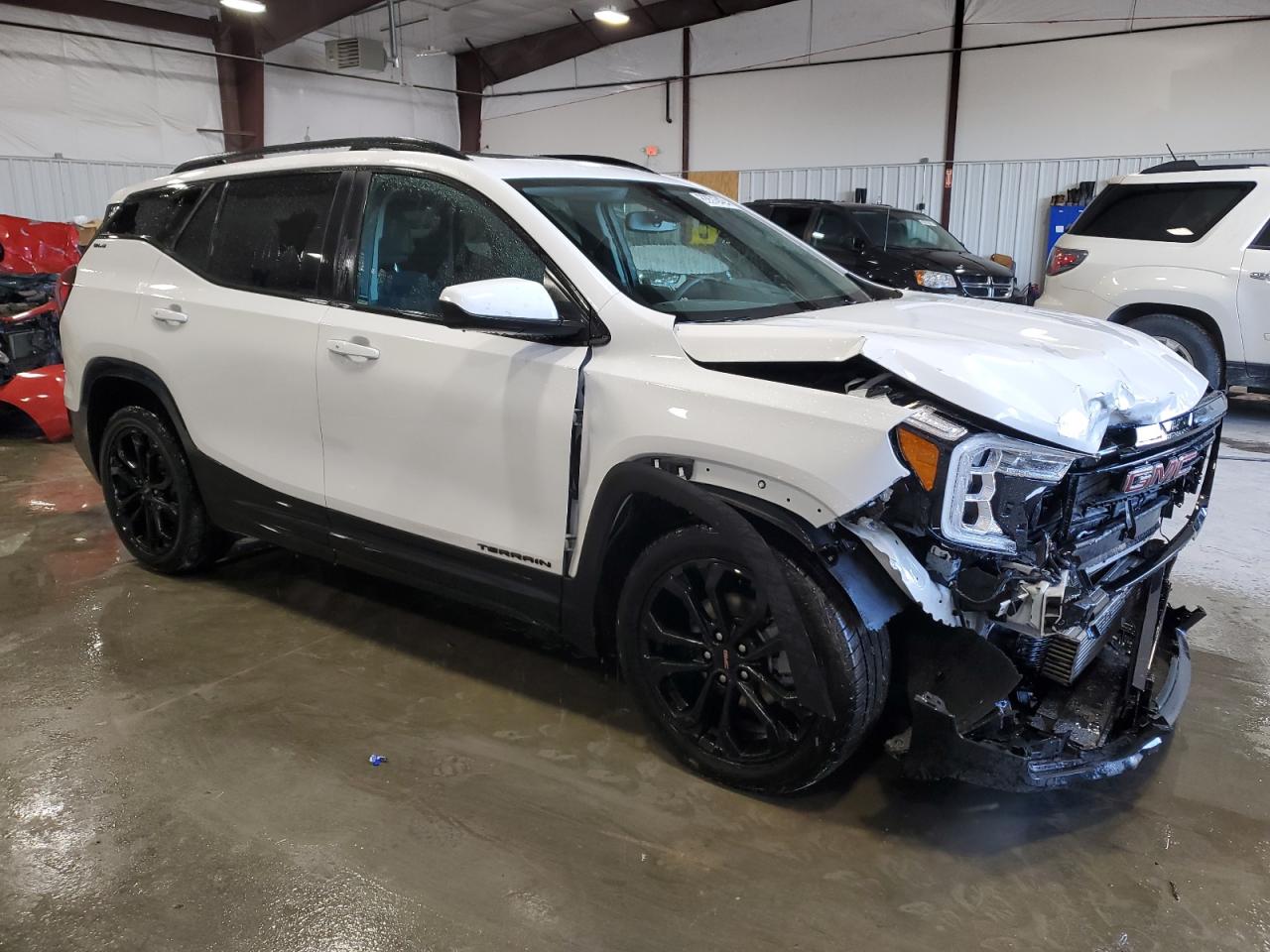 2022 GMC Terrain VIN 3GKALMEV4NL238326 Copart auction photo, front end damage thumbnail 4