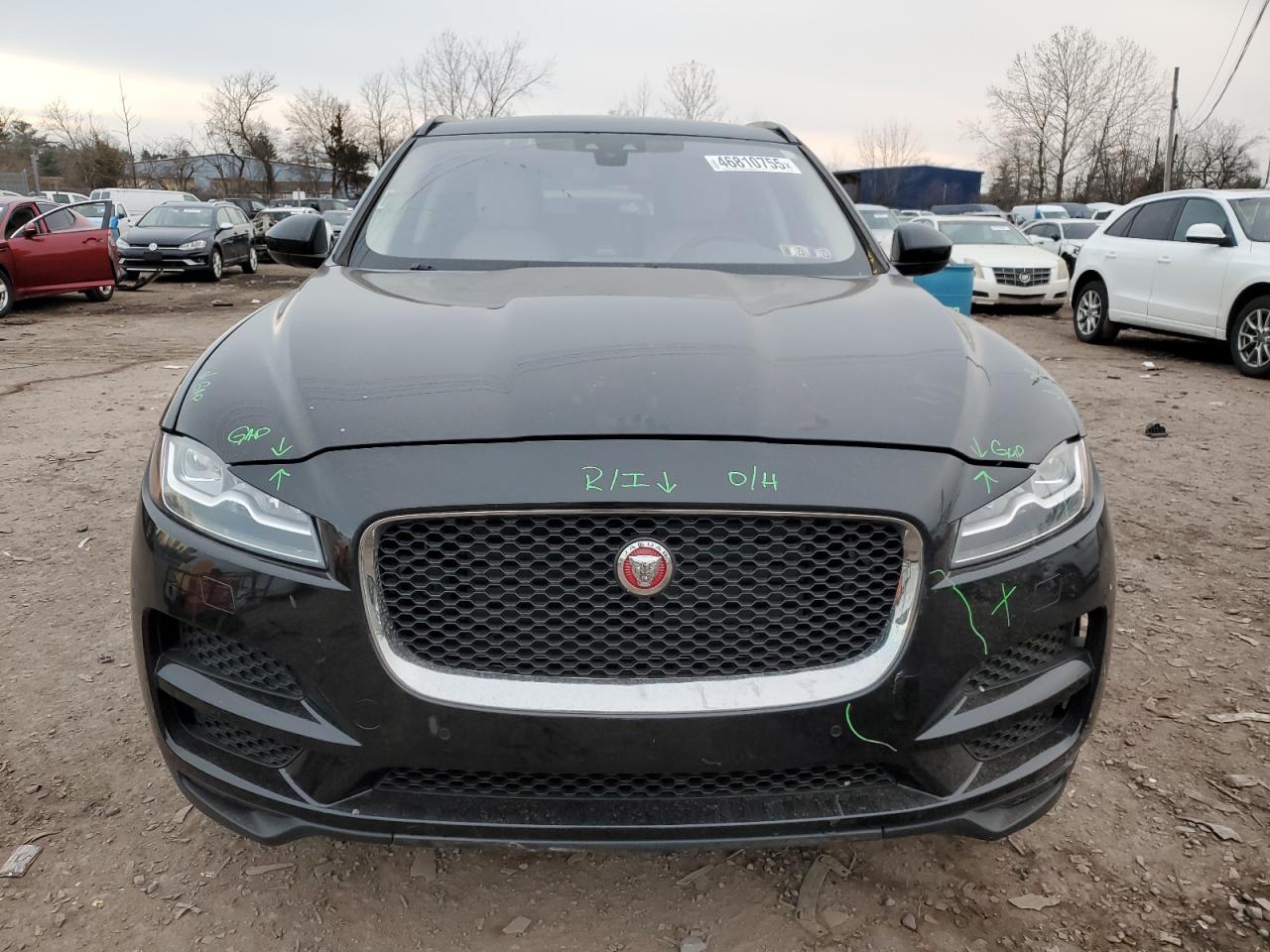 2017 Jaguar F-Pace VIN SADCK2BV5HA497679 Copart auction photo, rear end / front end damage thumbnail 5