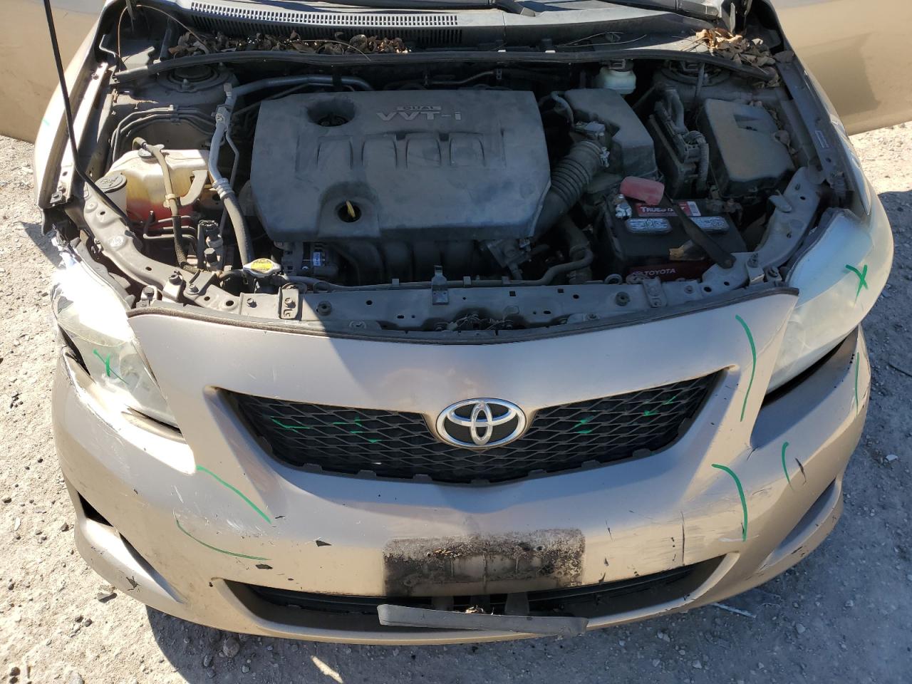 2009 Toyota Corolla VIN 1NXBU40E19Z029086 Copart auction photo, front end / minor dent/scratches damage thumbnail 12