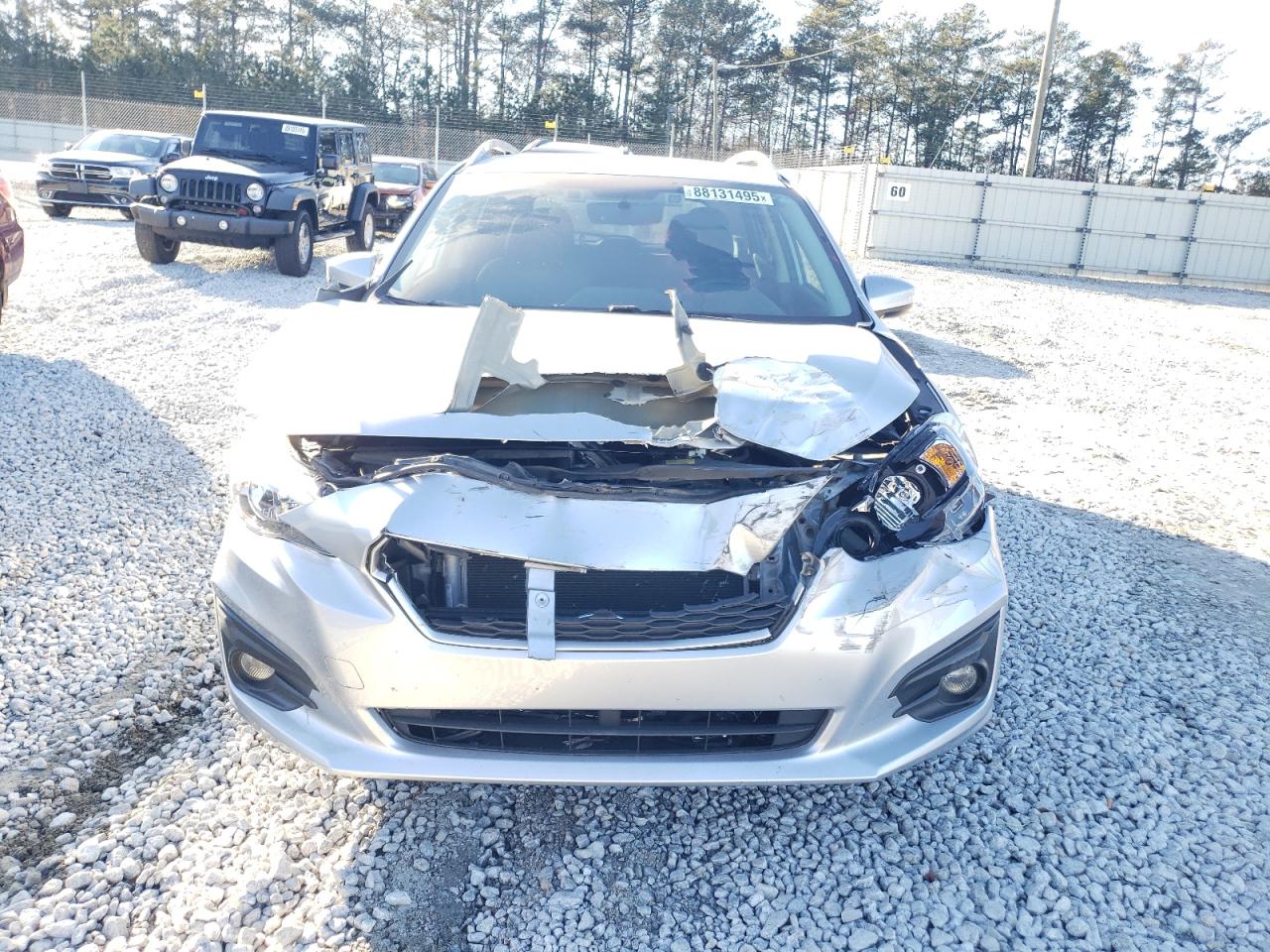 2019 Subaru Impreza VIN 4S3GTAD65K3718039 Copart auction photo, front end / minor dent/scratches damage thumbnail 5