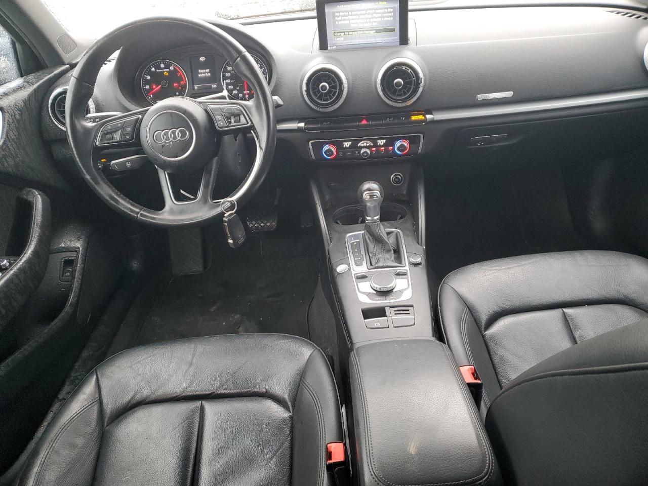 2017 Audi A3 VIN WAUAUGFF0H1042670 Copart auction photo, front end damage thumbnail 8