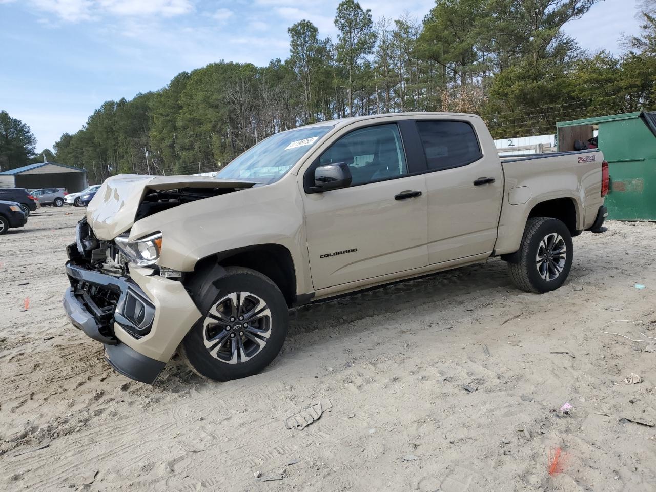 2021 Chevrolet Colorado VIN 1GCGTDEN7M1221936