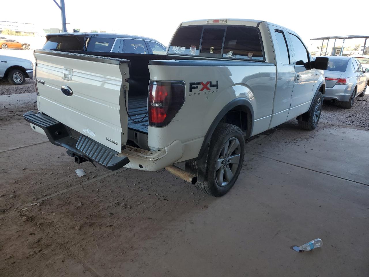 2011 Ford F-150 VIN 1FTFX1EF2BFA74206 Copart auction photo, front end / rear end damage thumbnail 3